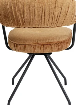 Snurrstol Arabella - Orange - KARE Design