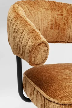 Snurrstol Arabella - Orange - KARE Design