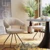 Snurrstol Arabella - Silvergrå - KARE Design