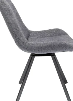 Snurrstol Baron - Grå/Svart - KARE Design