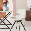 Snurrstol Baron - Off White/Svart - KARE Design