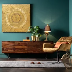 Snurrstol Bristol Gul - KARE Design