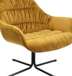 Snurrstol Bristol Gul - KARE Design