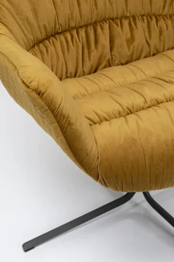 Snurrstol Bristol Gul - KARE Design