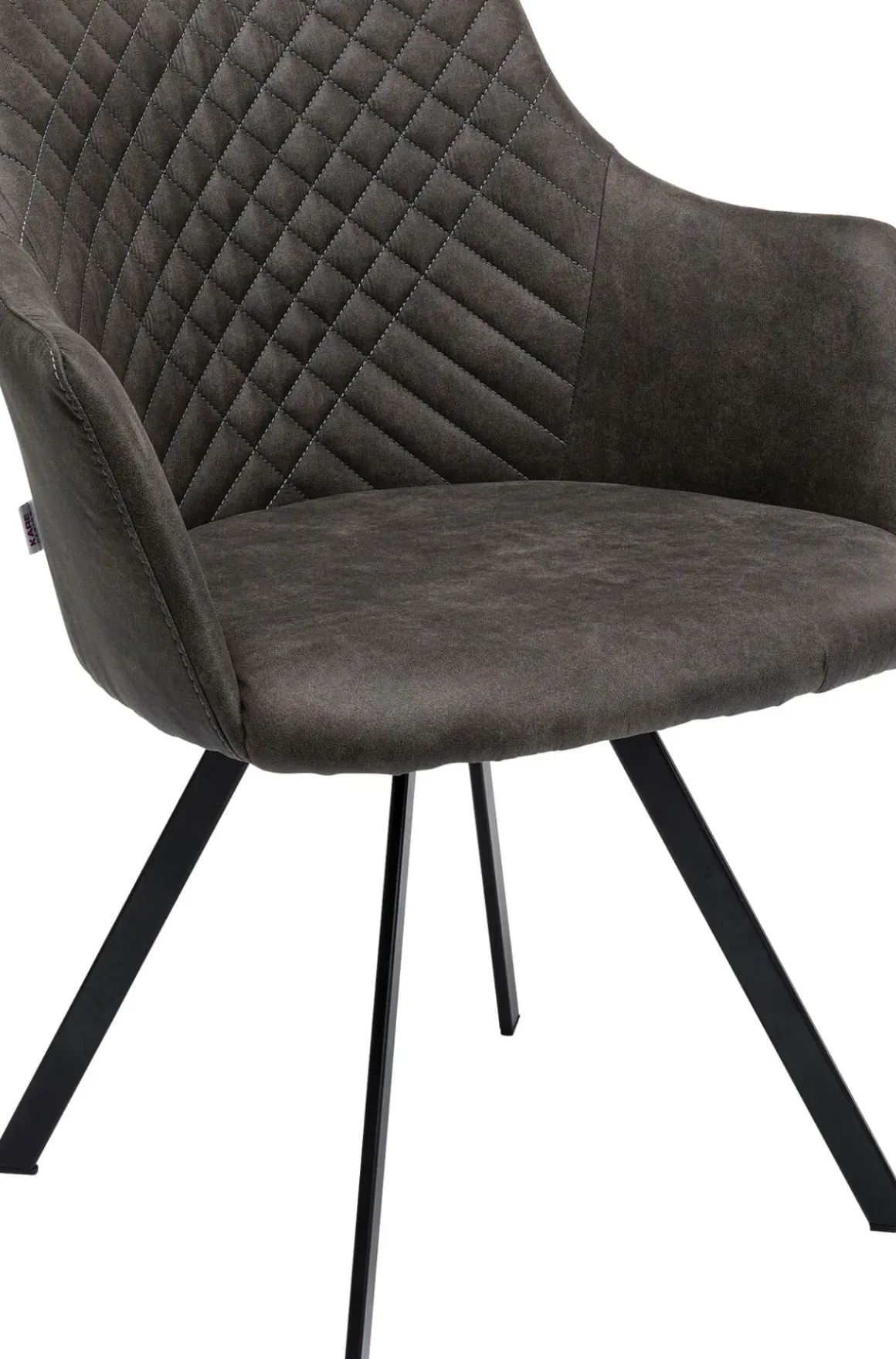 Snurrstol Coco - Mörkgrå - KARE Design