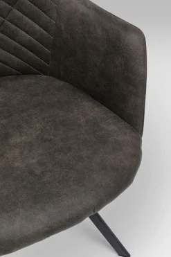 Snurrstol Coco - Mörkgrå - KARE Design