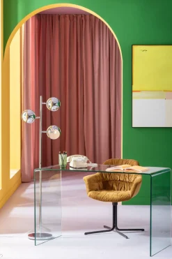 Snurrstol Colmar Gul - KARE Design