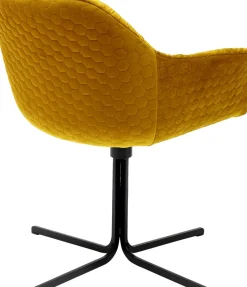 Snurrstol Colmar Gul - KARE Design