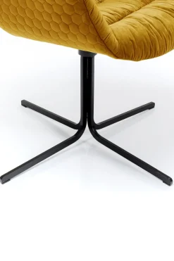 Snurrstol Colmar Gul - KARE Design