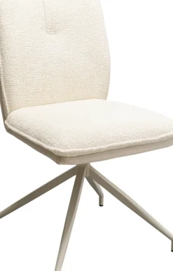 Snurrstol Hilla - Vit - KARE Design