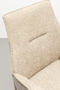 Snurrstol med Armstöd Liverpool - Greige - KARE Design