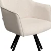 Snurrstol med Armstöd Modino - Cream - KARE Design