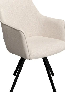 Snurrstol med Armstöd Modino - Cream - KARE Design