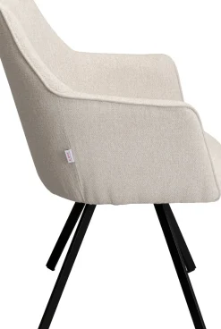 Snurrstol med Armstöd Modino - Cream - KARE Design