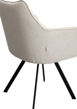 Snurrstol med Armstöd Modino - Cream - KARE Design