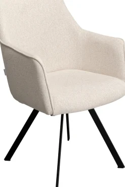 Snurrstol med Armstöd Modino - Cream - KARE Design