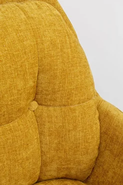 Snurrstol Molly - Gul - KARE Design