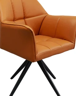 Snurrstol Thinktank - Cognac - KARE Design