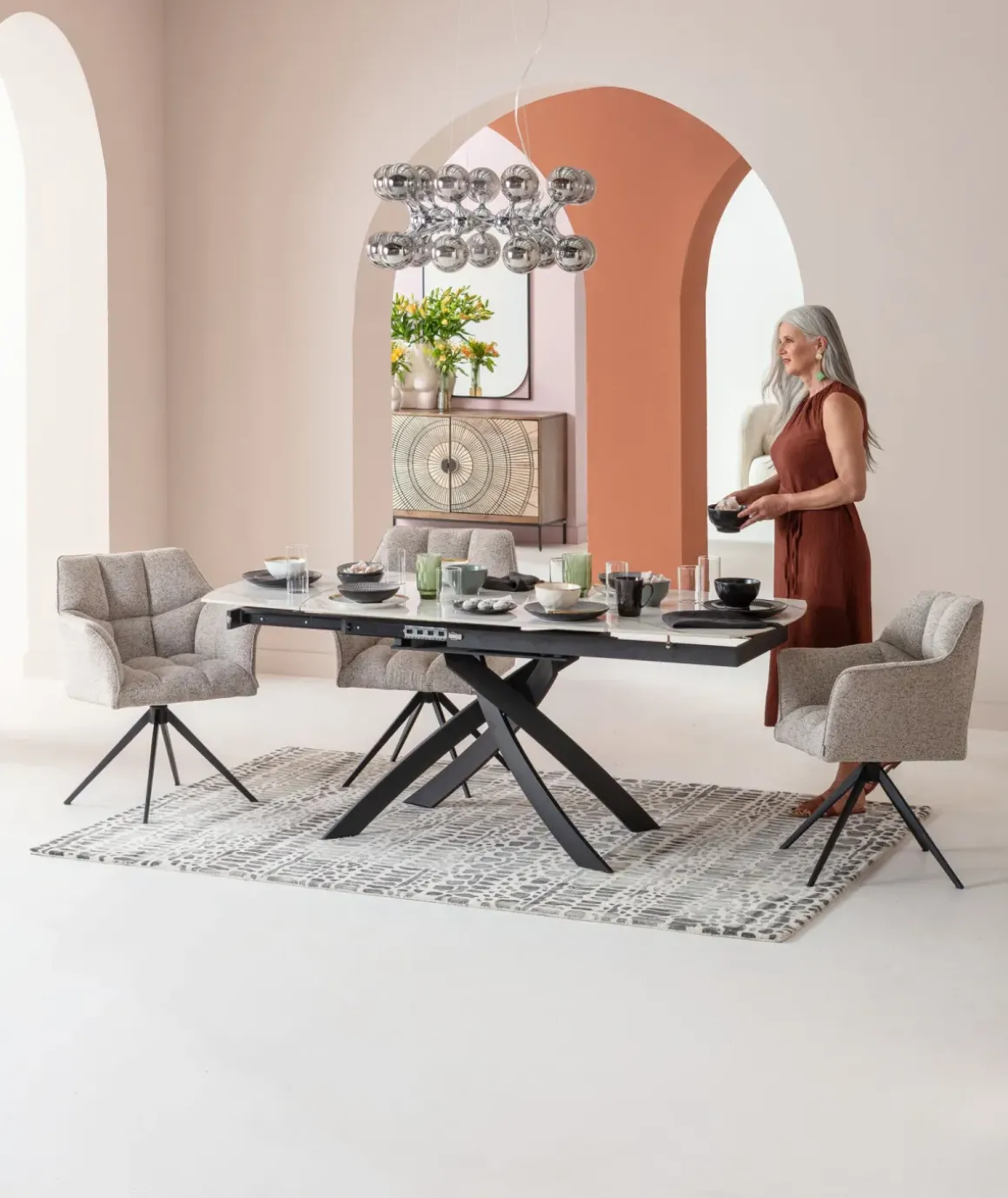 Snurrstol Thinktank - Melerad - KARE Design