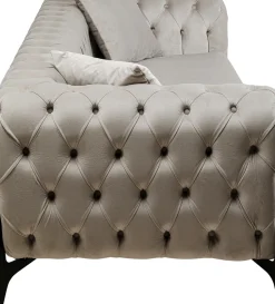 Soffa Bellissima - Beige, 3-Sits - KARE Design