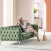 Soffa Bellissima - Grön, 3-Sits - KARE Design