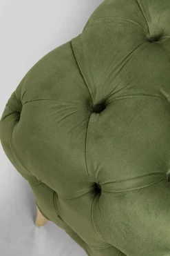 Soffa Bellissima - Grön, 3-Sits - KARE Design