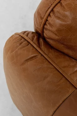 Soffa Calgary - Brun, Läder, 226cm - KARE Design