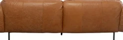 Soffa Calgary Smart - Ljusbrunt Läder, 226cm - KARE Design