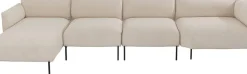 Soffa Chiara Cream - Kort Modul - KARE Design