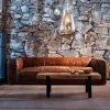 Soffa Cubetto - Brun Läder XL, 3-Sits - KARE Design
