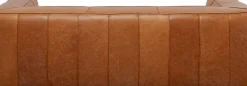 Soffa Cubetto Smart  - Ljusbrunt Läder, 220cm - KARE Design
