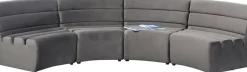 Soffa Del Wave Grå - KARE Design