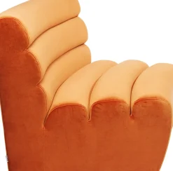 Soffa Del Wave Orange - KARE Design