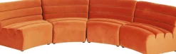 Soffa Del Wave Orange - KARE Design