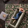 Soffa Desire - Khaki Sammet, 3-Sits - KARE Design
