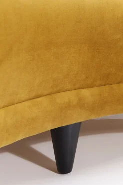Soffa Dschinn - Bärnsten Sammet, 3-Sits - KARE Design