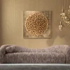 Soffa Livia - Melange Brown 3-sits - KARE Design