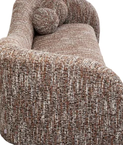 Soffa Livia - Melange Brown 3-sits - KARE Design