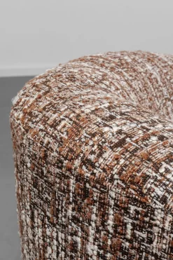 Soffa Livia - Melange Brown 3-sits - KARE Design