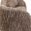 Soffa Livia Melange - Brun, 201cm - KARE Design