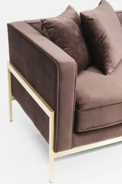 Soffa Loft - Brun, 3-Sits - KARE Design