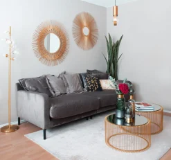 Soffa Lullaby 2-sits Taupe - KARE Design