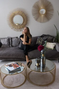 Soffa Lullaby 2-sits Taupe - KARE Design