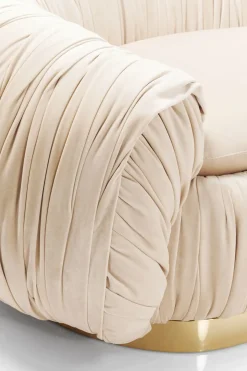 Soffa Perugia 2-sits Cream - KARE Design