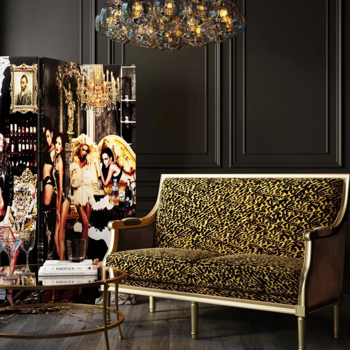 Soffa Regency Leo - 135cm - KARE Design