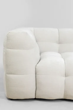 Soffa Salamanca - 3-sits, Creme, 240cm - KARE Design
