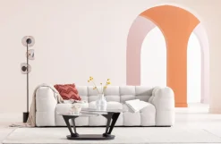 Soffa Salamanca - 3-sits, Creme, 240cm - KARE Design