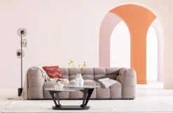 Soffa Salamanca 3-sits, Grå, 240cm - KARE Design