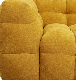 Soffa Salamanca - 3-sits, Gul, 240cm - KARE Design