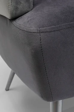 Soffa Sandwich - Grå, 2-Sits - KARE Design